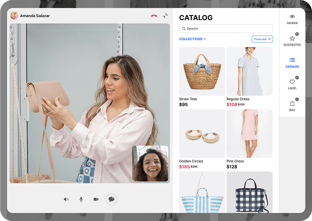 1-1 Virtual Co-Shopping