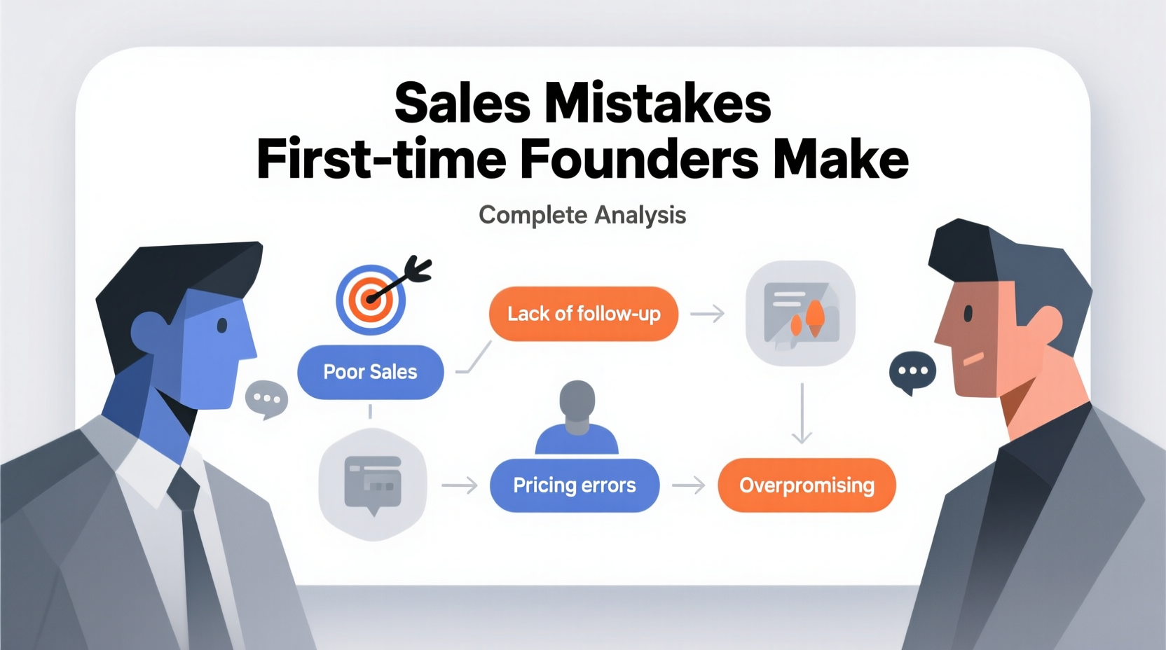 Sales Mistakes First-Time Founders Make Complete Analysis - Immerss Live Commerce
