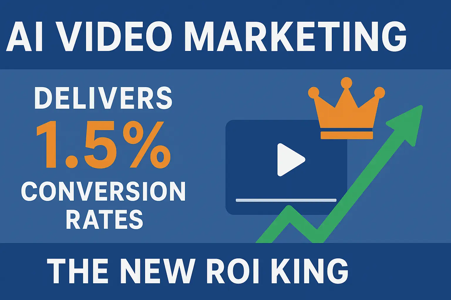 AI video marketing conversion rates compared to influencer marketing ROI analysis